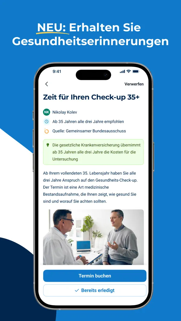 Doctolib - Die Gesundheits-App Screenshot 2