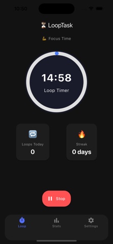 looptask screenshot