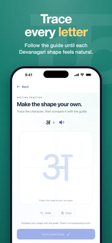 Learn Hindi - Read Write Speak screenshot 2 of 7