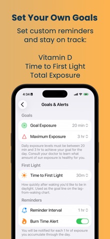 Sun Exposure: Time in Daylight Screenshot 5 of 5