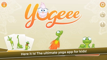 Yogeee - Yoga for kids Screenshot