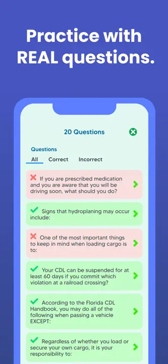 CDL Prep Practice Test: 2026 screenshot 3 of 5