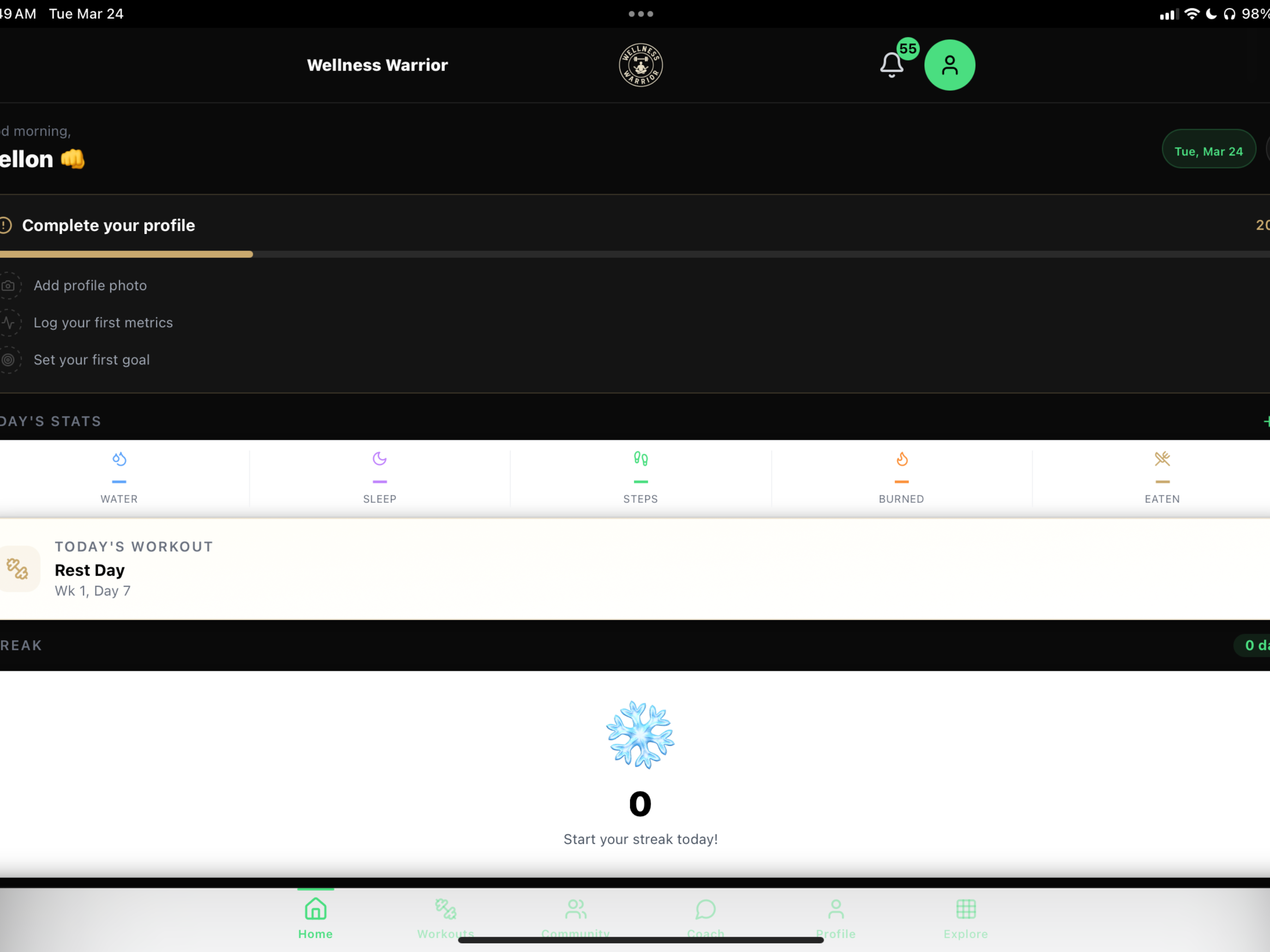 Wellness Warrior: Move Better screenshot 5