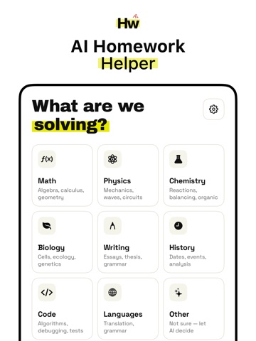AI Homework Helper: Solve Easy iPad screenshot