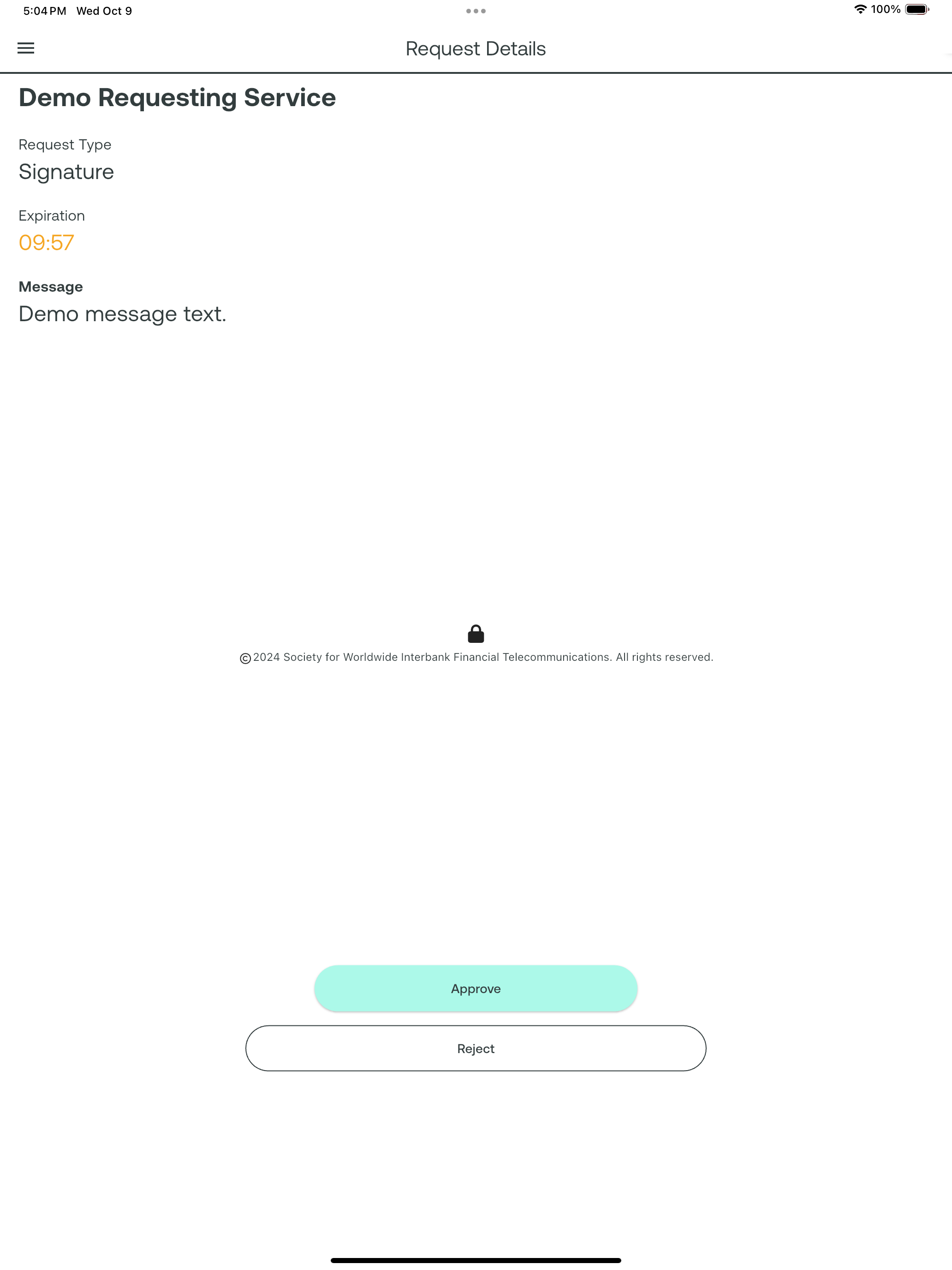 Swift Digital ID screenshot 8