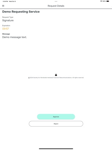 App screenshot