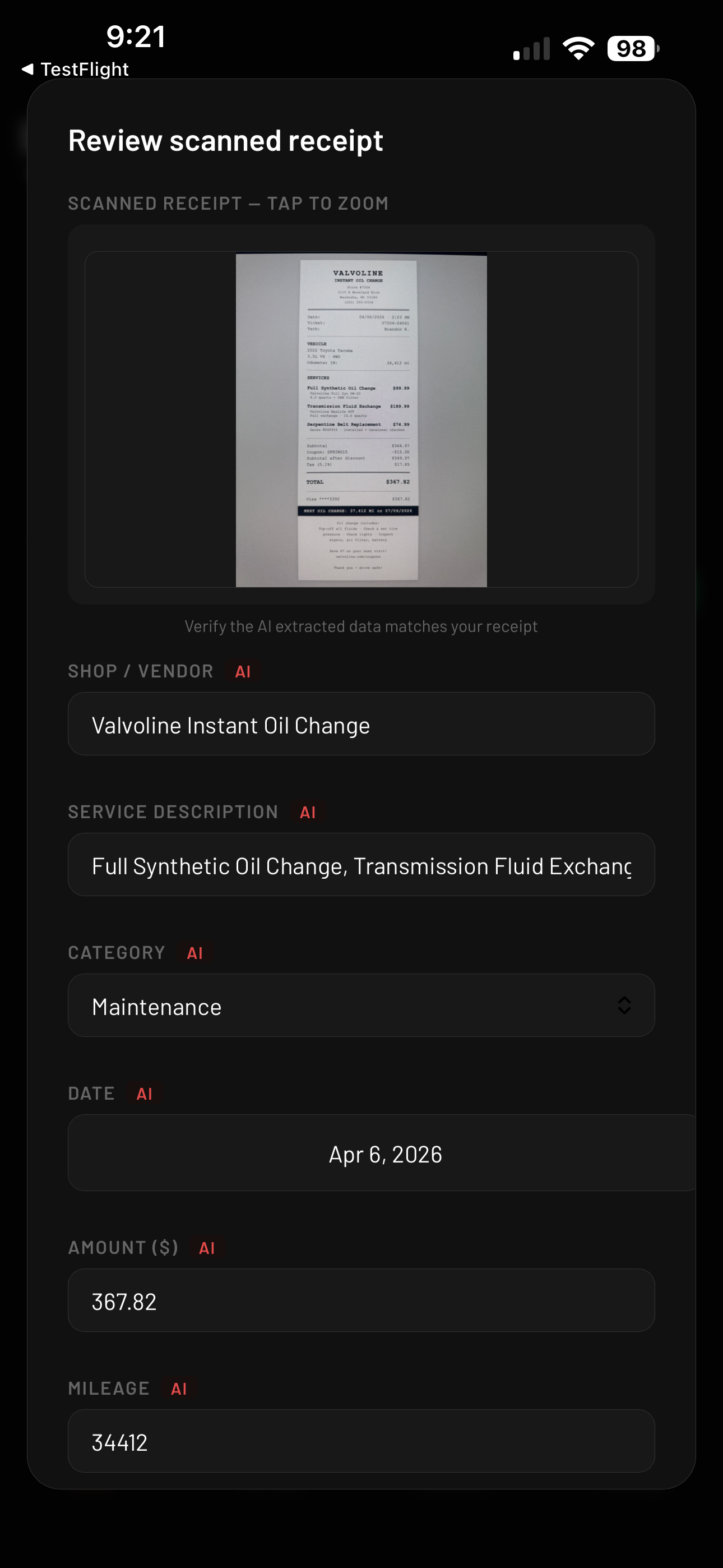 ReVault App
