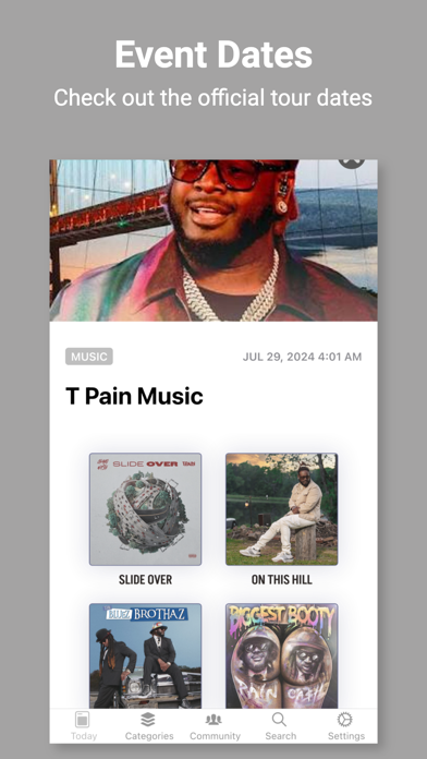 T PAIN iPhone screenshot 4 - Social Networking app
