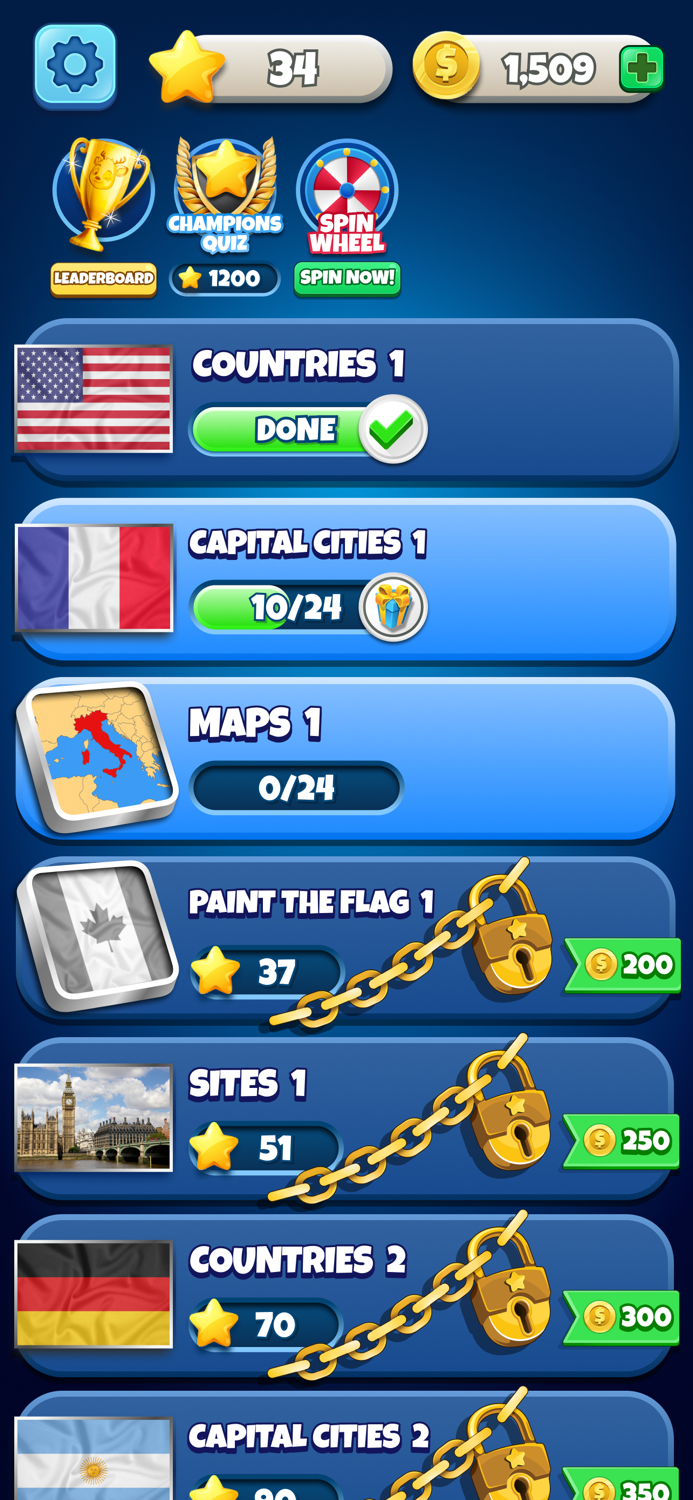 Flag Quiz - Guess All Flags