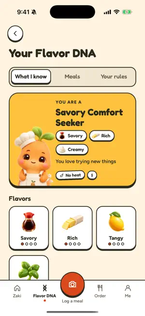 Zaki - Your Food Buddy screenshot 2