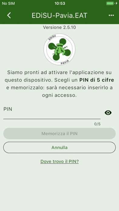 EDiSU-Pavia.EAT Screenshot