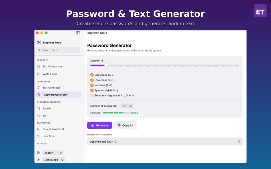 #4. Engineer Tools (macOS) De: Nguyen Phuoc Huy Hoang