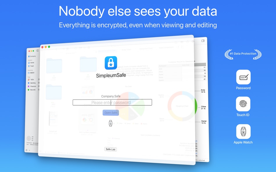 #1. Simpleum Safe 3 - Encryption (macOS) Podle: Simpleum Media GmbH