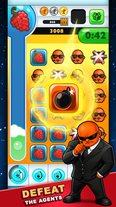Screenshot #2 pour Space Critters® Puzzle Arcade