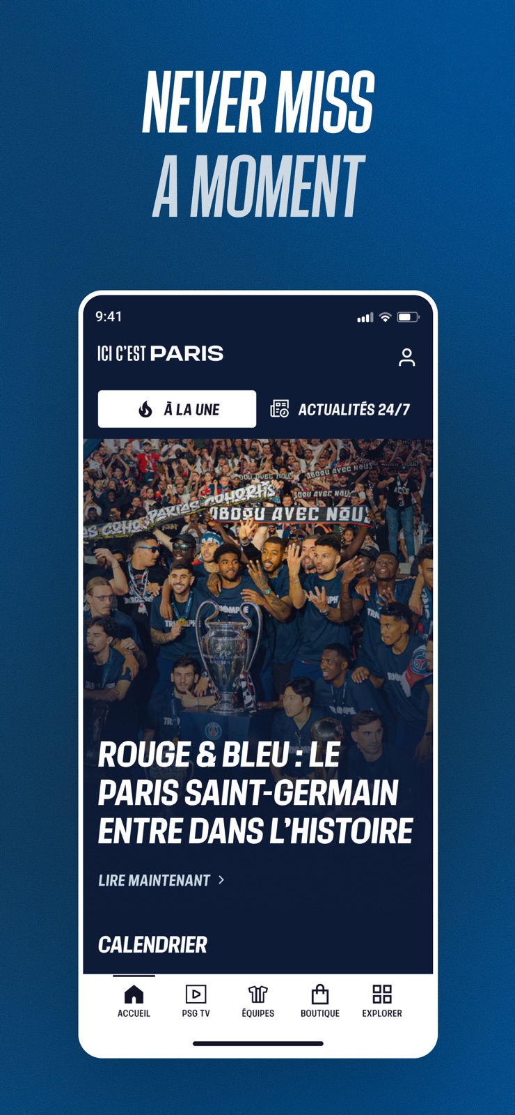 PSG Official iphone screenshot 2