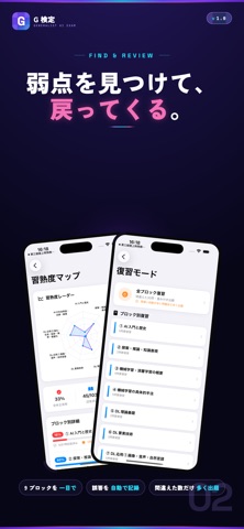 G検定 試験対策｜問題集 のスクリーンショット