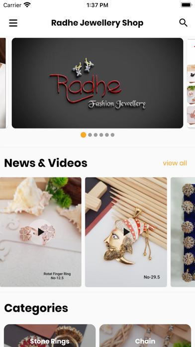Radhe Fashion Jewellery Screenshot