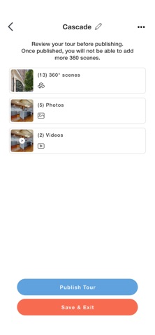 TourBuilder Screenshot 3 of 4