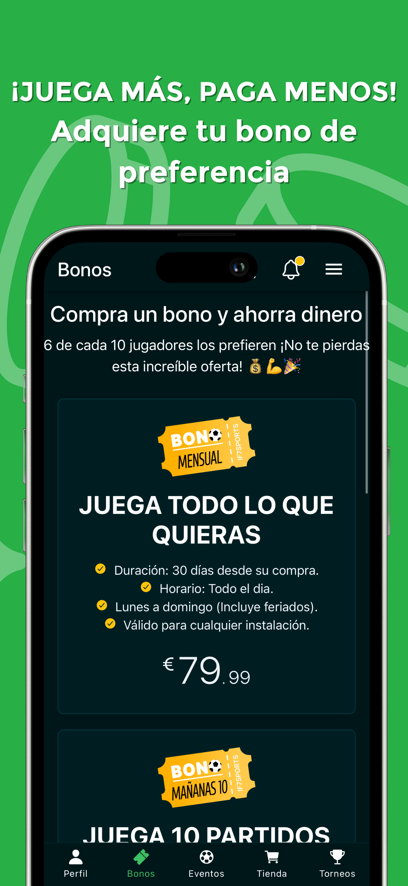 IF7SPORTS Juega fútbol Amateur