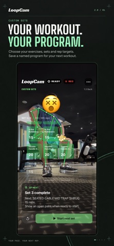 LoopCam: AR workout counter Screenshot 1 of 5