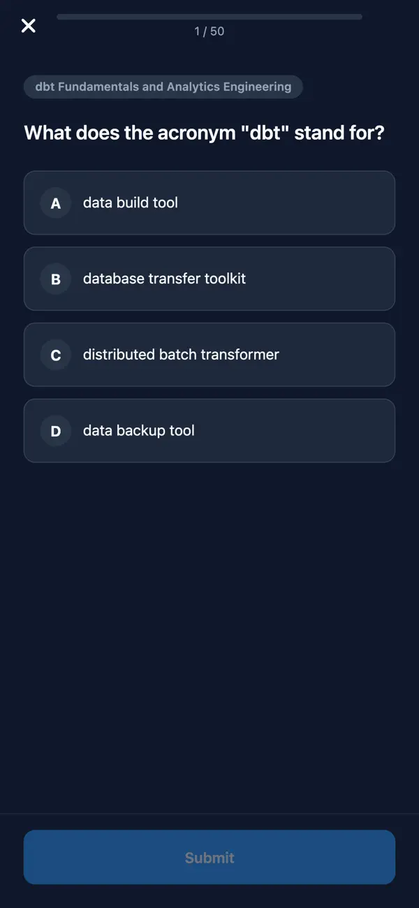 Screenshot #3 pour dbt Analytics Engineering Prep