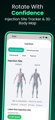 Protocol Peptide Tracker App Screenshot 2 of 8