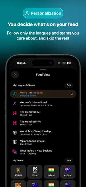 crease: Live Cricket Scores screenshot 2