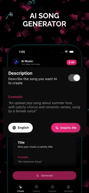 Ai Music : Ai Song Generator screenshot 2