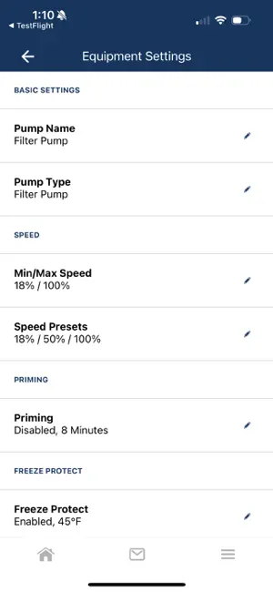 Hayward OmniX screenshot 2