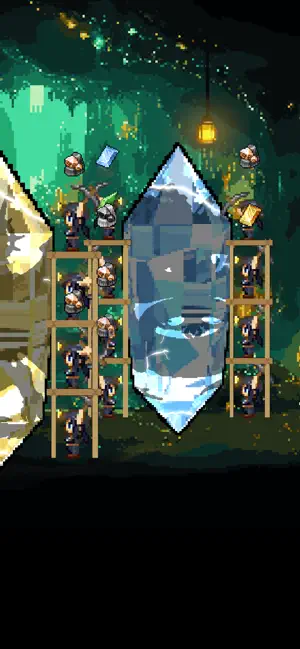 琥珀の王様｜放置×採掘×モンスター育成RPG screenshot 2