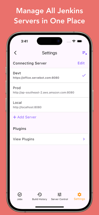 Servebot for Jenkins Screenshot 7 of 7