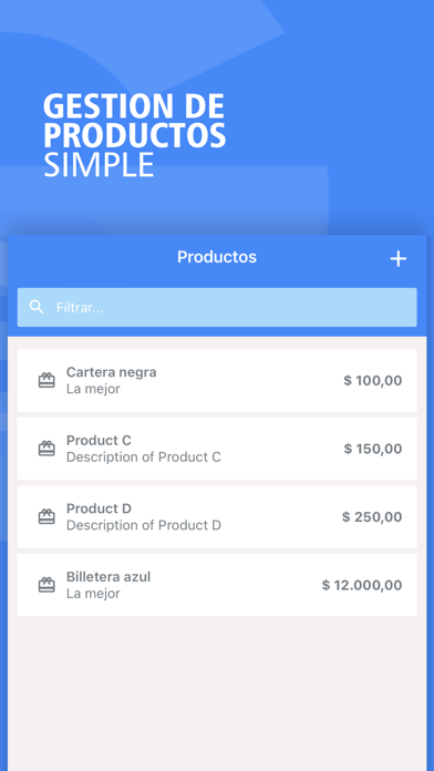 Simple Management Screenshot