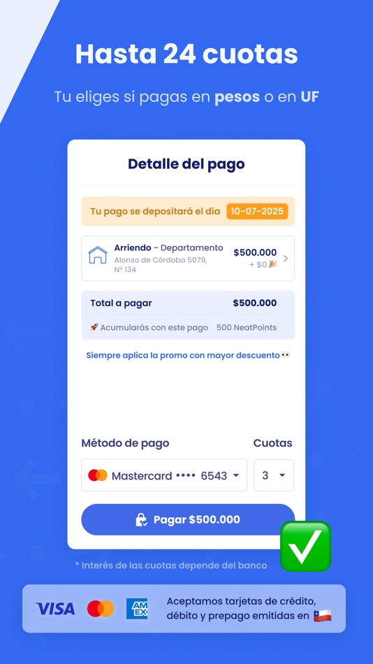 #4. Neat pagos (iOS) By: Neat