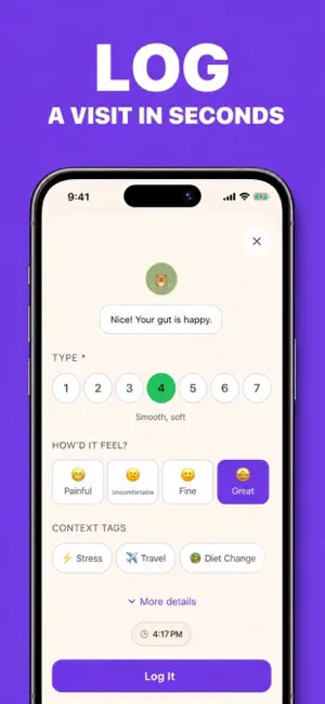 BowelBuddy: Poop Tracker screenshot 2