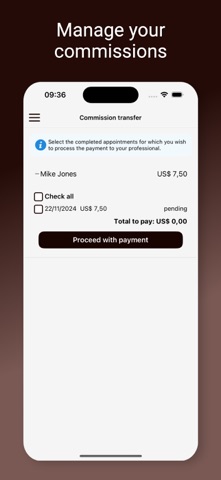SharpMate: Barber Book App screenshot