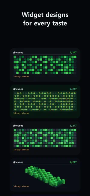 GitGarden: Commit Graph Widget screenshot 2
