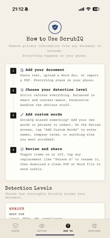ScrubIQ: Protect Data for AI Screenshot 9 of 10