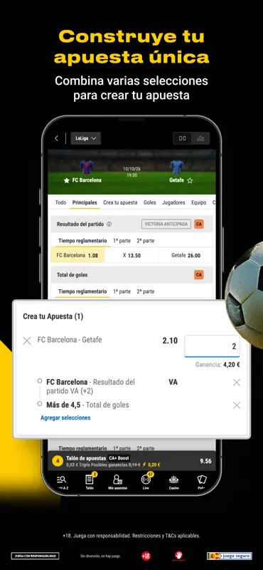 bwin Apuestas Deportivas screenshot 4 of 7