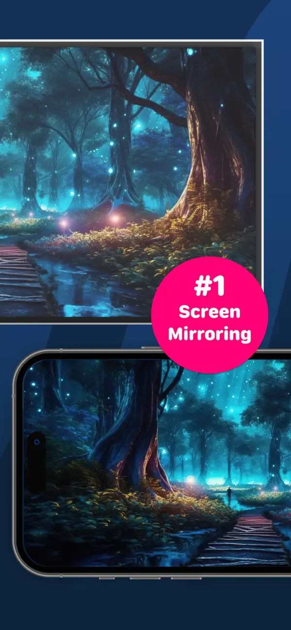 Screenshot #2 pour Miracast Screen Mirroring‌