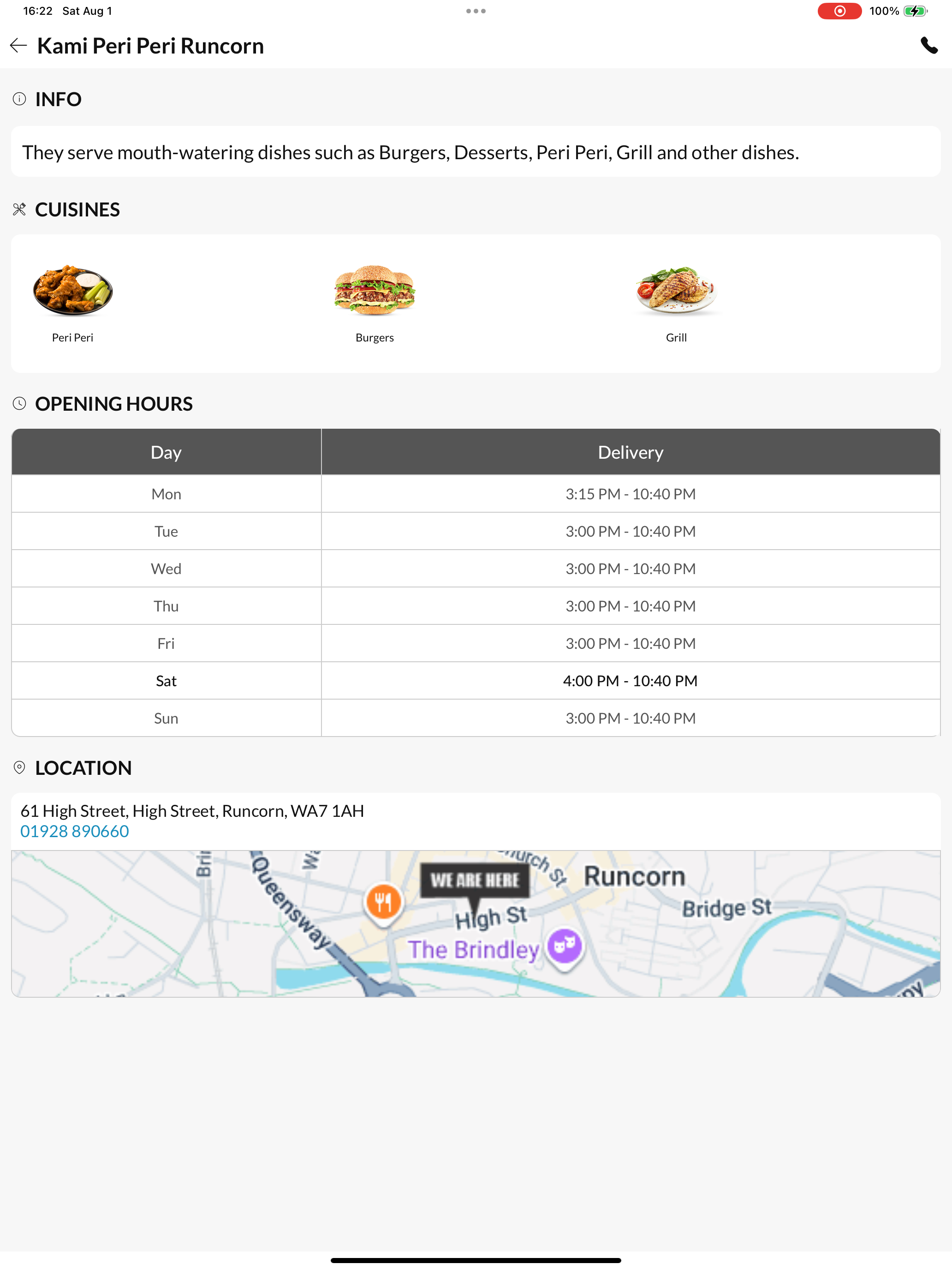 Kami Peri Peri Runcorn screenshot 10