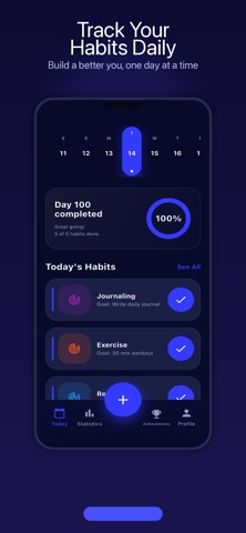StreakUp: Daily Habit Tracker Screenshot 2 of 5