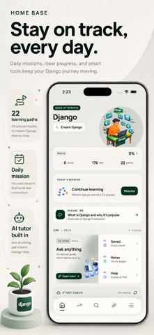 Learn Django Web Development Screenshot 1 of 10