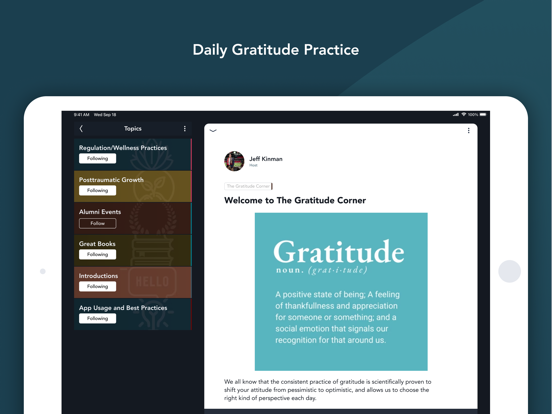 myPATHH iPad screenshot 1 - Education app