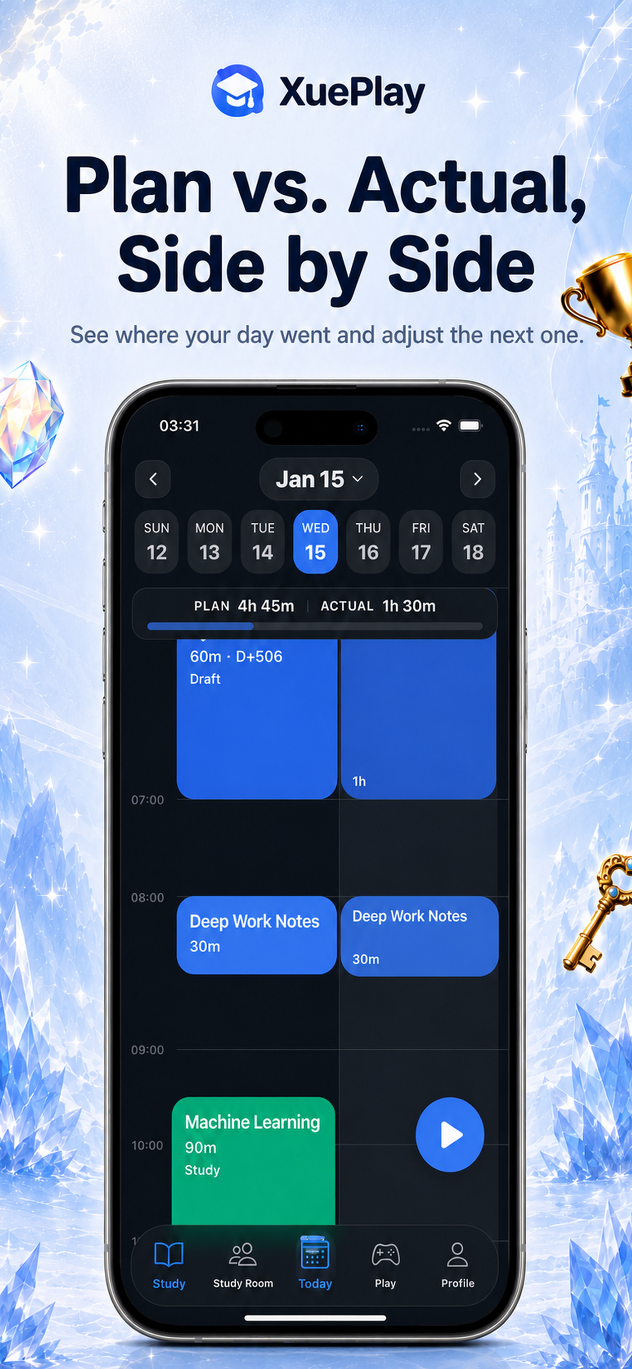 XuePlay: Focus Timer RPG screenshot 3
