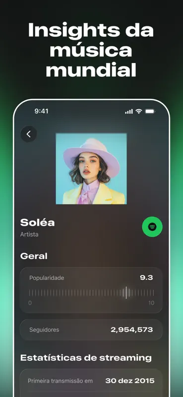 Spotify Stats: Artistas & Hits screenshot 3 of 5