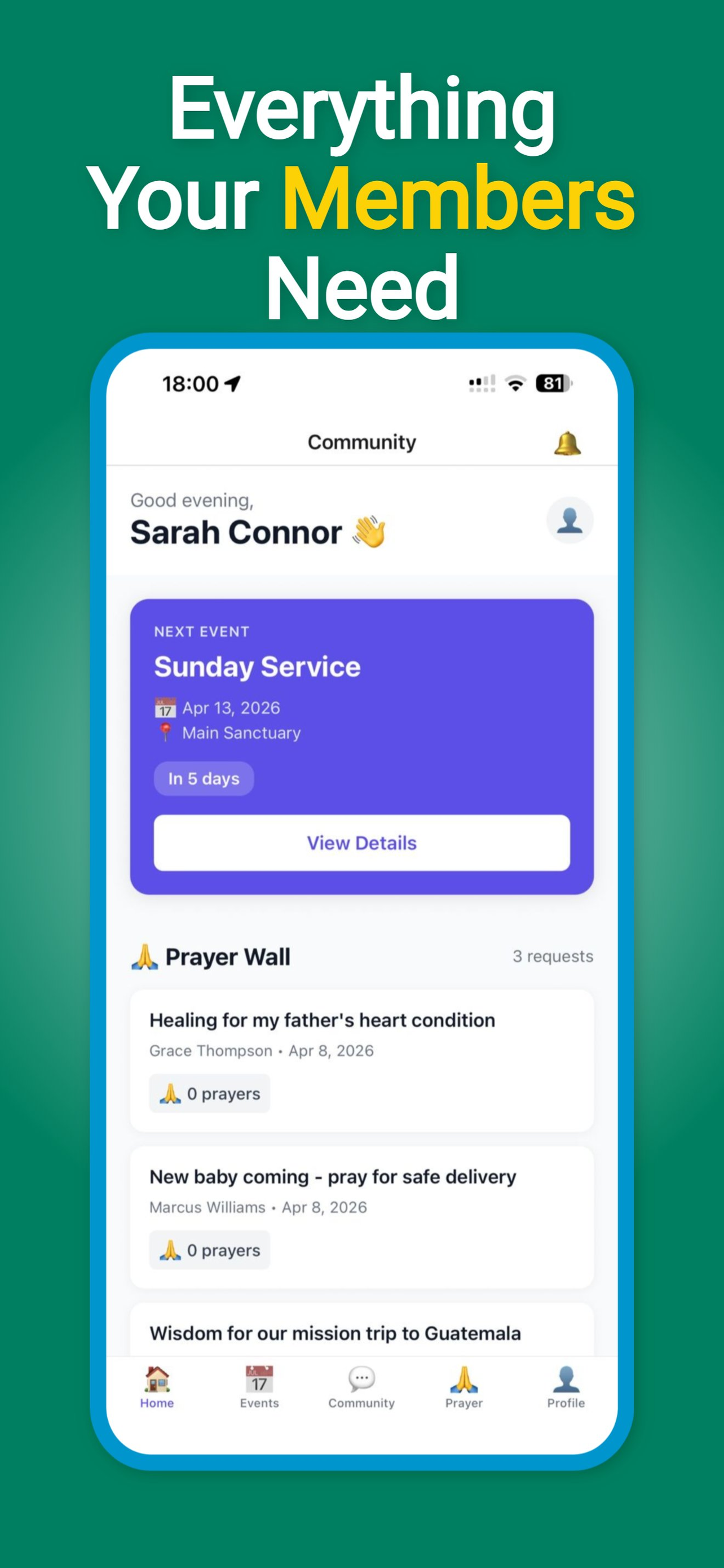 Flock: Church & Group Manager screenshot 8