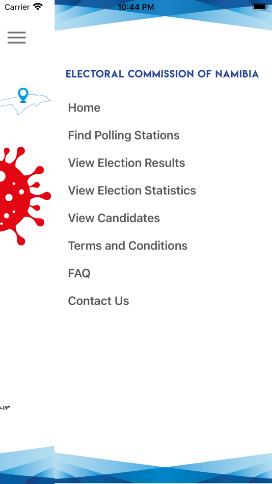 #10. ECN Mobile App (iOS) 由: Electoral Commission of Namibia