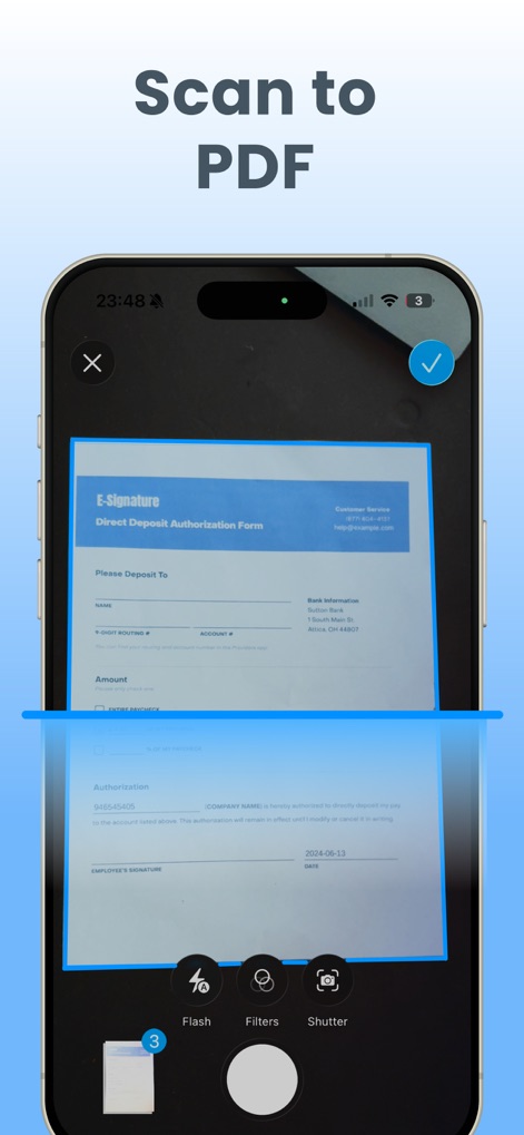 eSigns PDF: Signature Scanner - Business App | MWM