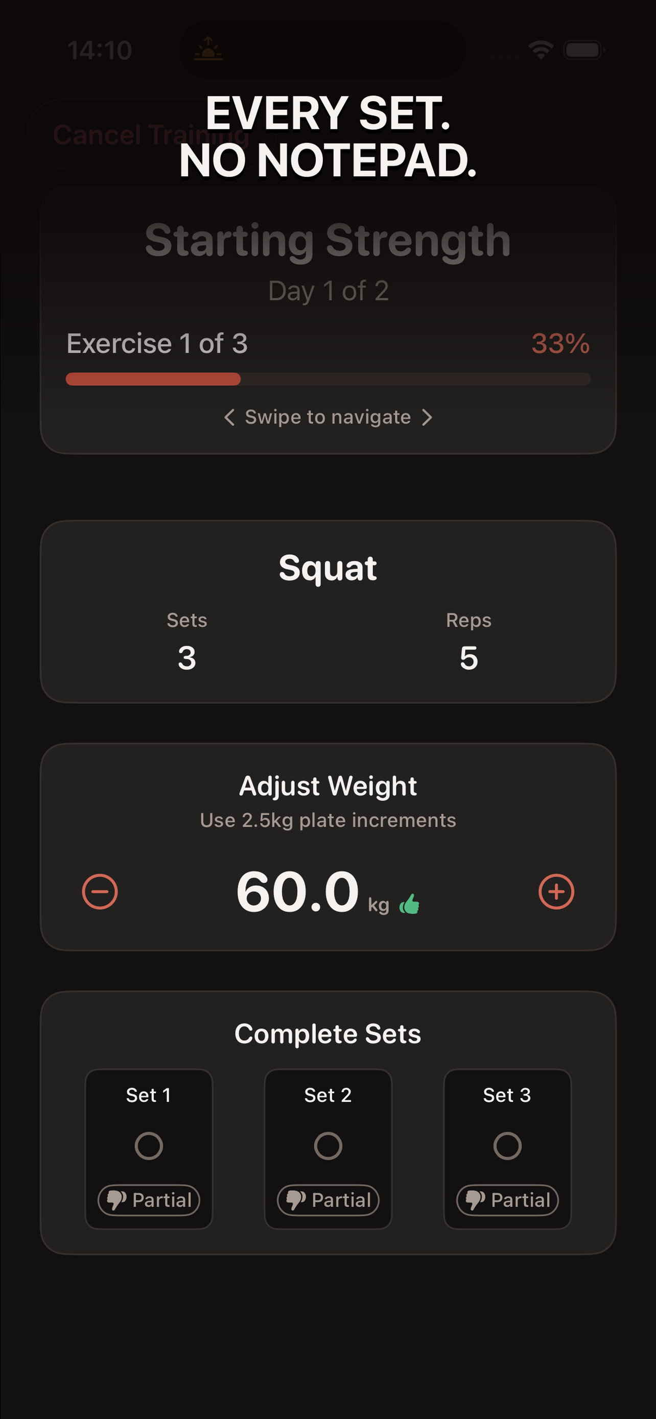 Throwdown: Workout Tracker screenshot 2