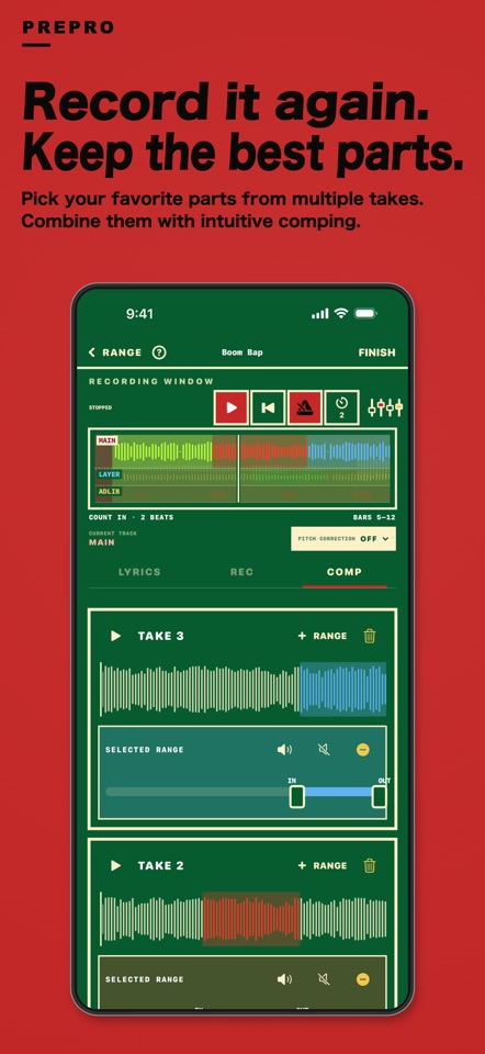 PREPRO — Vocal Demos screenshot 3